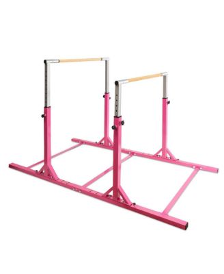Adjustable Kids Double Horizontal Bars Gymnastic Training Parallel Bars