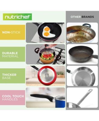 Nonstick Cookware Set, 15-Piece