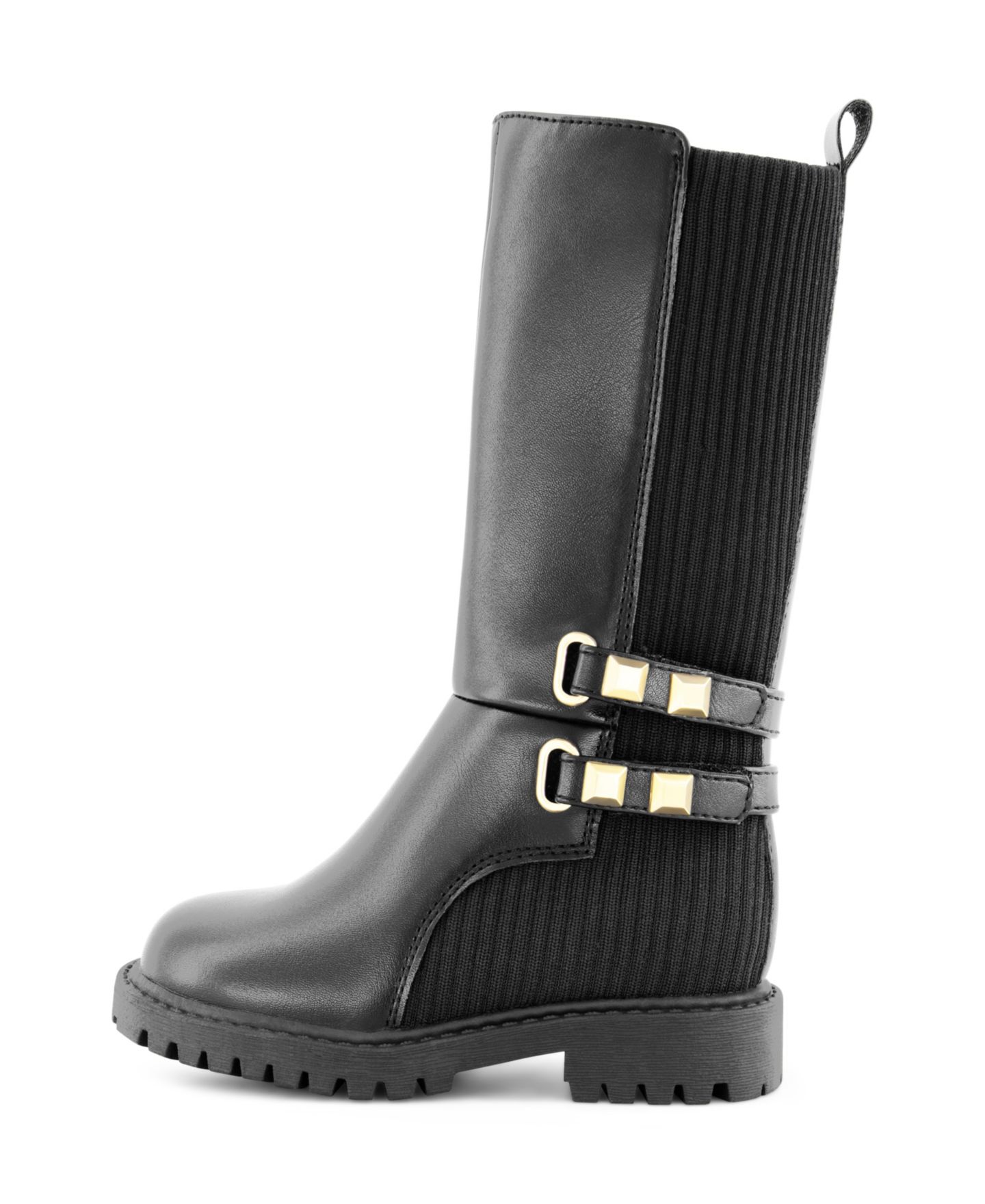 Ботинки Marc Fisher Heidi Tall Knee Boot для девочек-малышей, цвет: Чёрный — фото 3