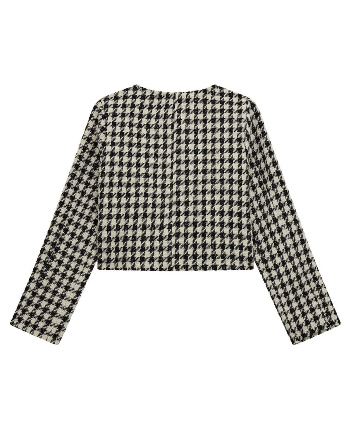Guess Big Girls Long Sleeve Pied de Poule Blazer