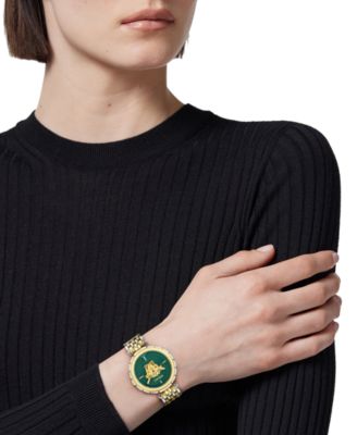 Women's Swiss Medusa Heritage Two-Tone Stainless Steel Bracelet Watch 38mm