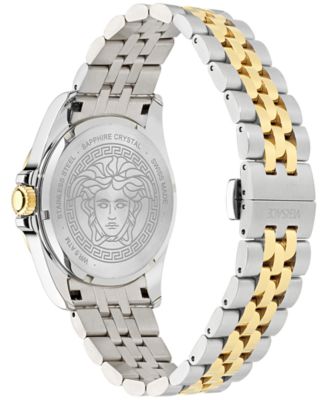 Men's Swiss Two-Tone Stainless Steel Bracelet Watch 41mm