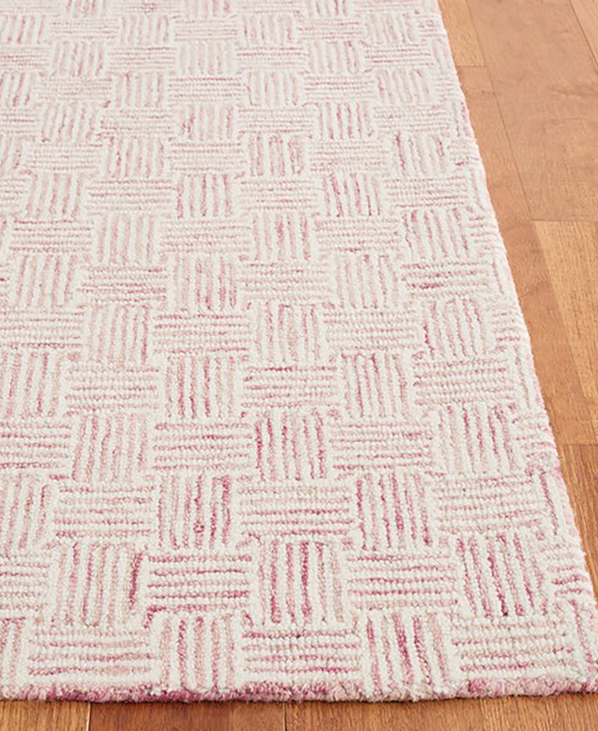 Safavieh Micro-Loop Iv MLP537U 3'x5' Area Rug -Ivory
