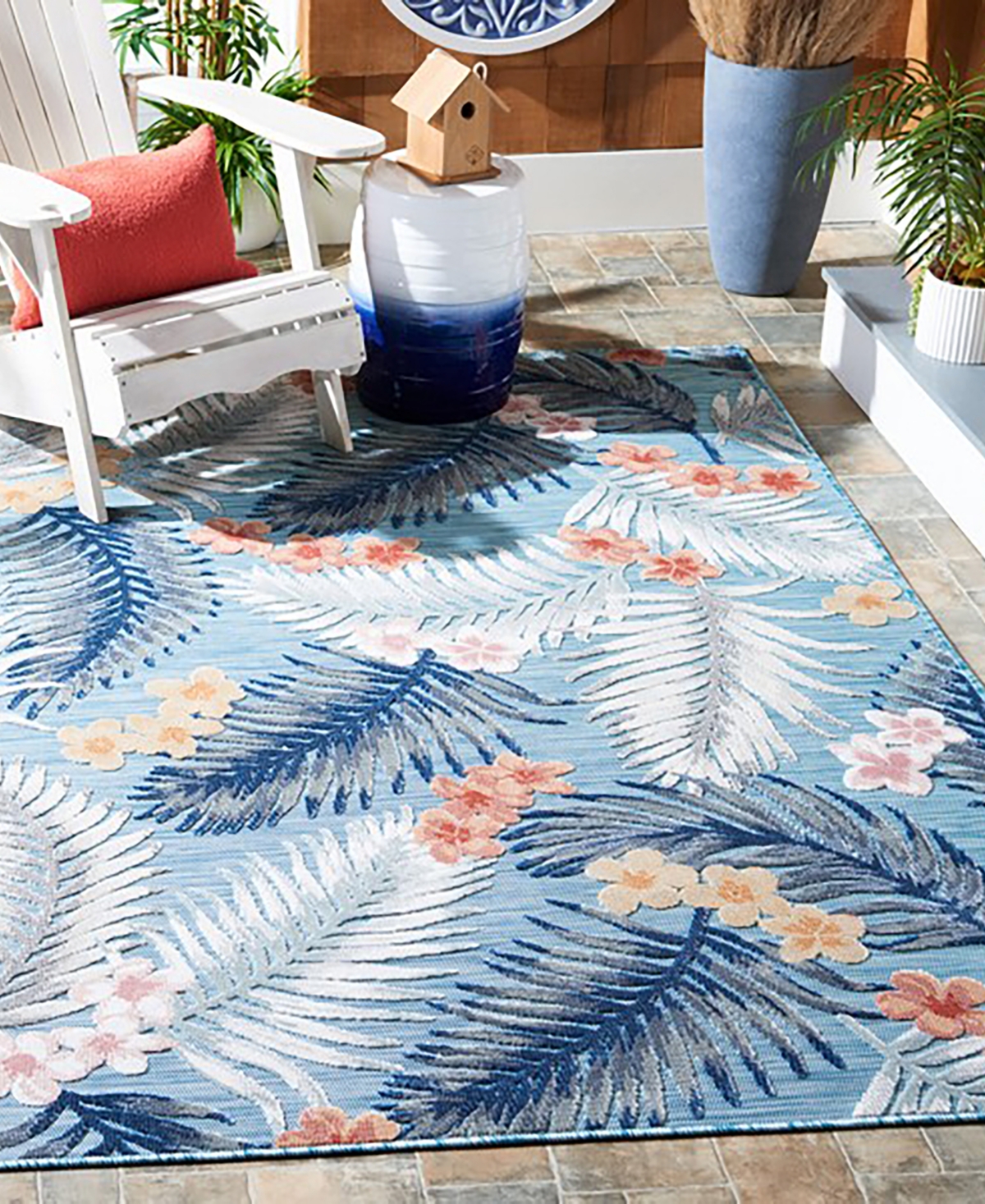 Safavieh Cabana Indoor/Outdoor CBN451J 5'1