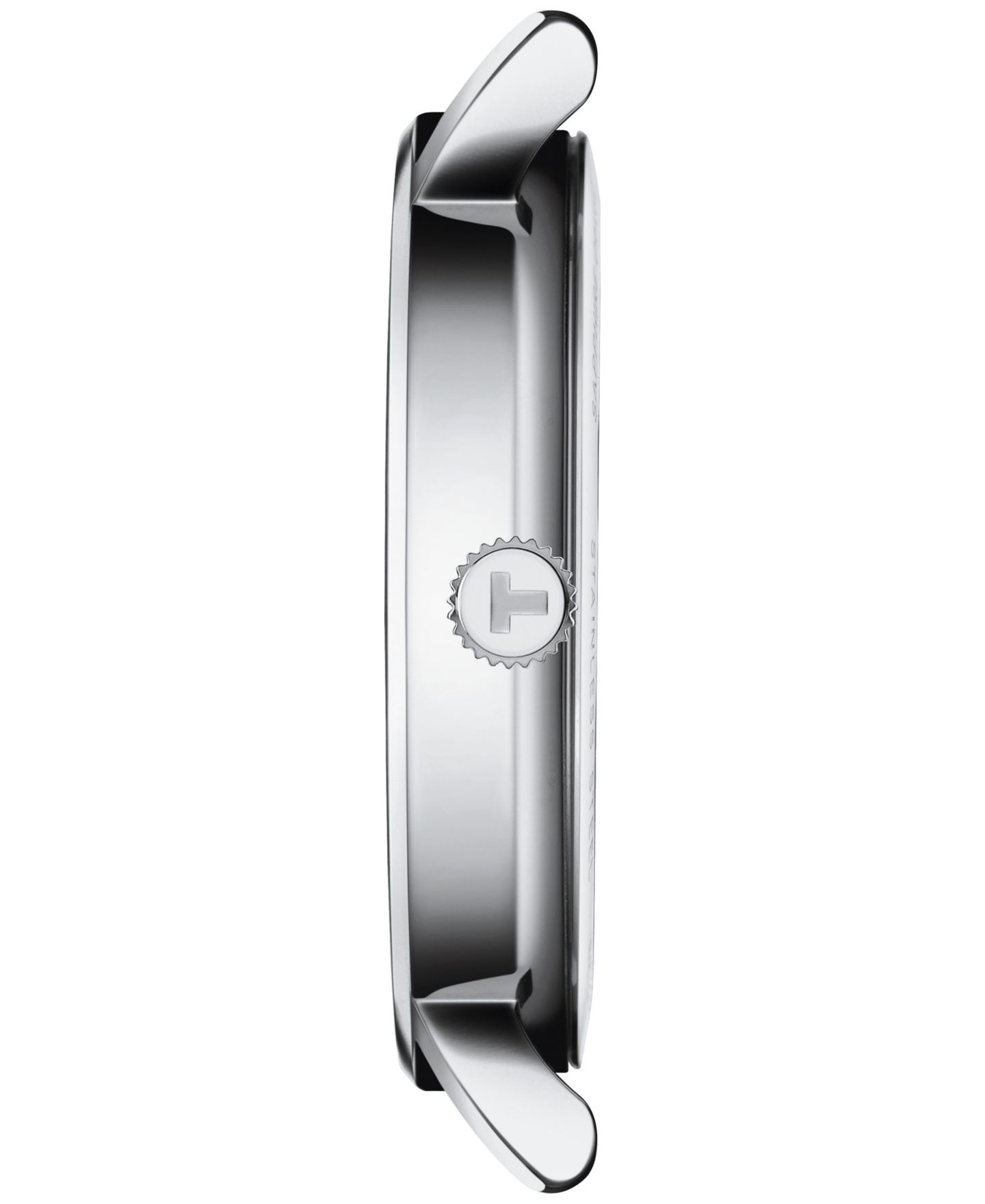 Женские часы Tissot Swiss Everytime Black Leather Strap Watch 34mm — фото 2