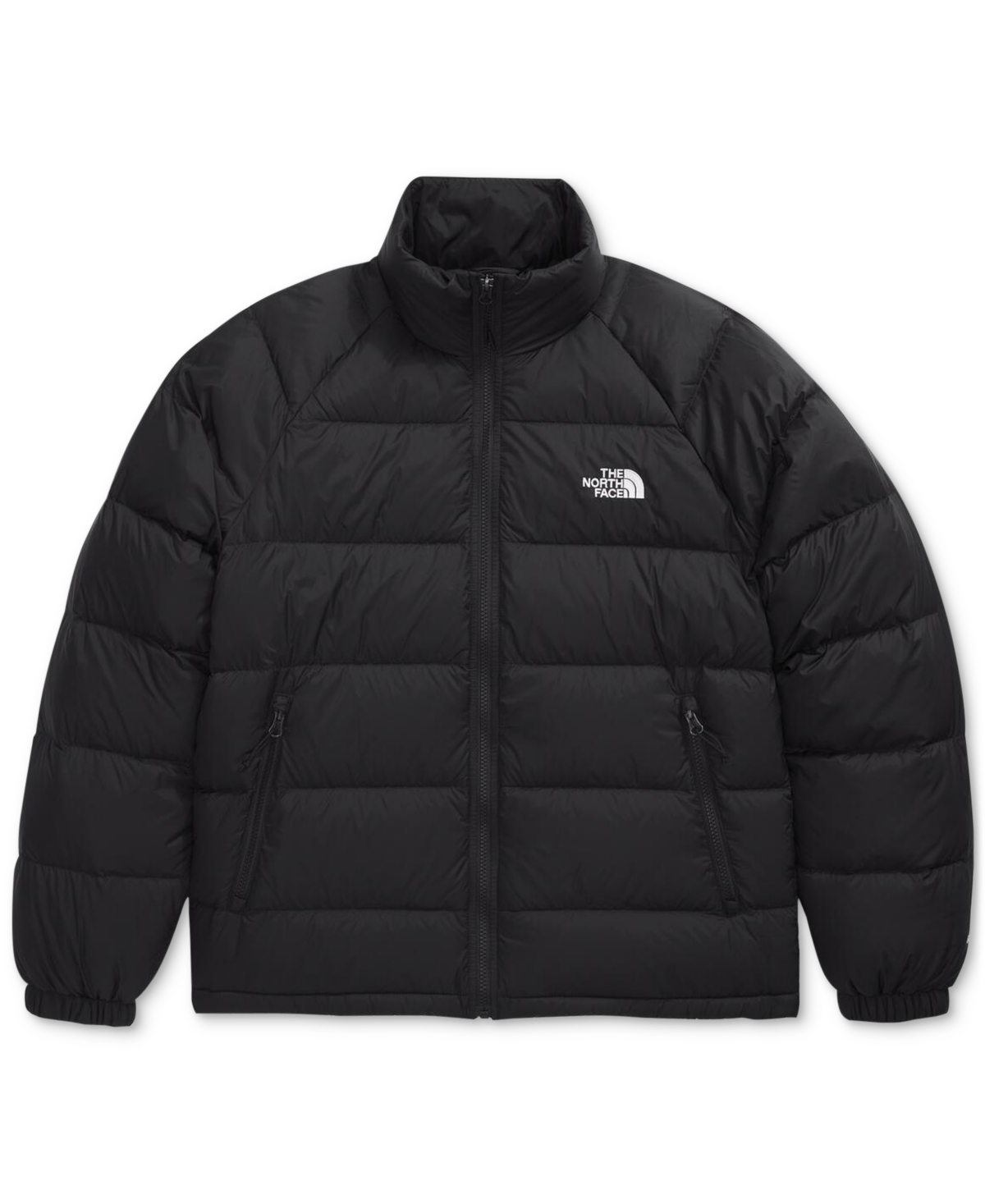 Shop The North Face Men's Hydrenalite Down Full Zip Puffer Jacket In Tnf Black