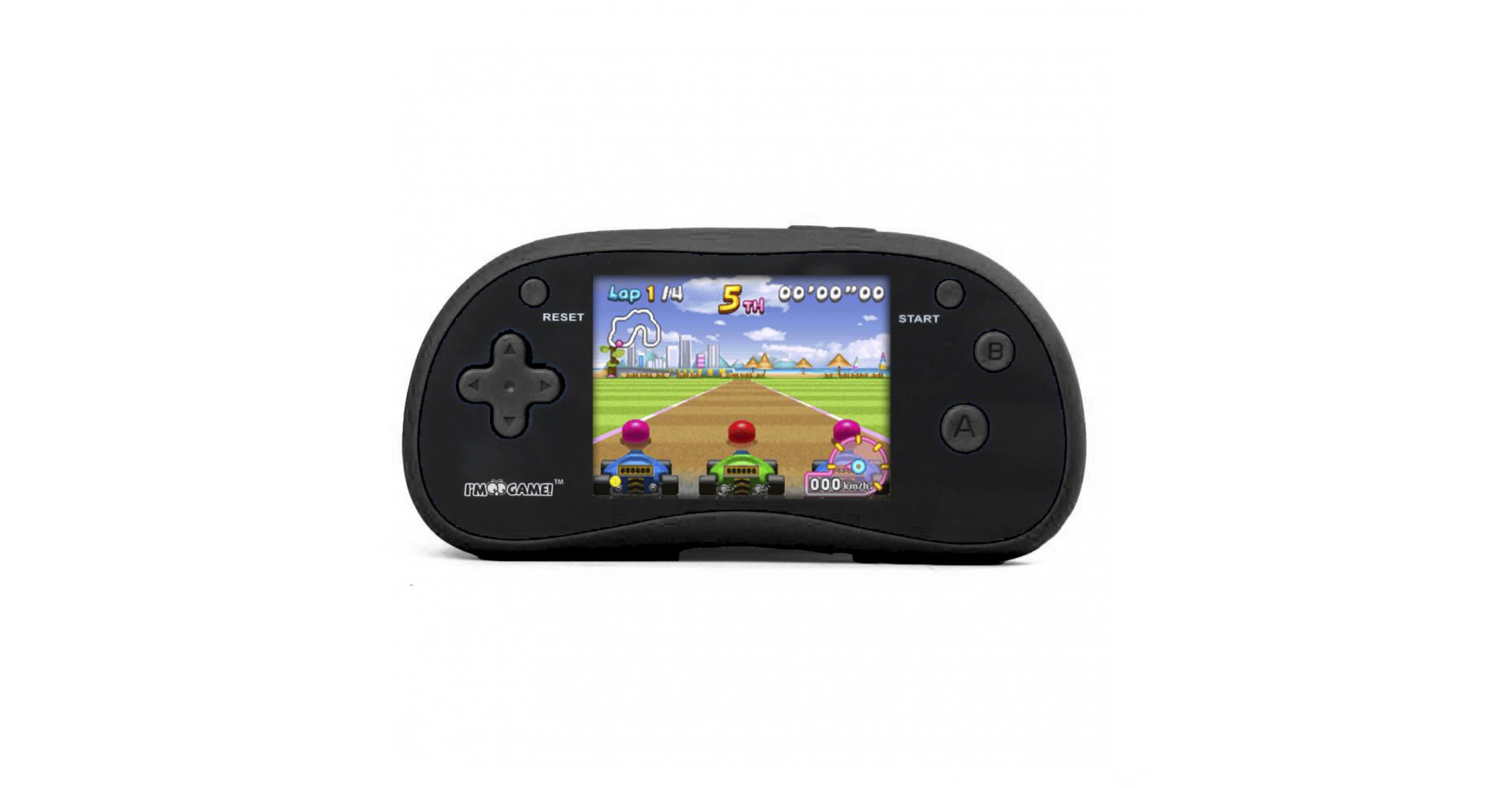 Im Game I'm 220 Exciting Games one handheld Player - Black