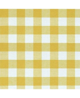 Country Farmhouse Buffalo Check Plaid Gingham Single Window Curtain