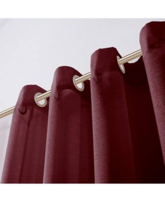 Melrose Semi Sheer Window Panel Set, 110" W x 84" L