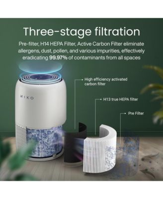 Hepa Air Purifier Up To 770 Sqft