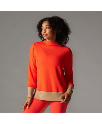 Women's Cozy Funnel Neck Sweatshirt