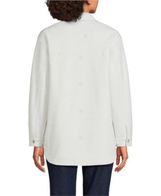 Women's Petite Luxe Fleece Shirt Jacket