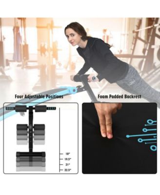 Abdominal Twister Trainer with Adjustable Height Exercise Bench