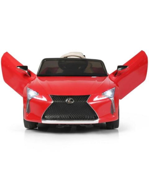 Детская игрушка SUGIFT Licensed Lexus LC500 12V Remote Control Ride-On Car, Ages 3-7, цвет: Красный