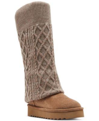 Madden Girl - Peggyy Knit Cozy Slouch Boots