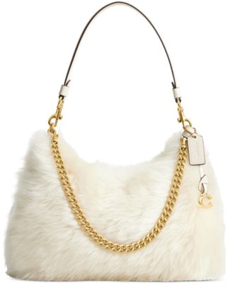 COACH - Juliet Medium Shearling Shoulder Bag 25