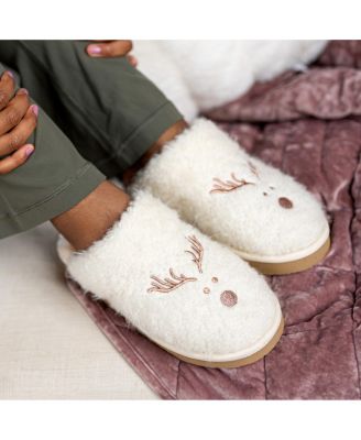 Women's Reindeer Scuff Slipper