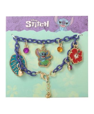 Lilo & Stitch Purple Chain Charm Bracelet