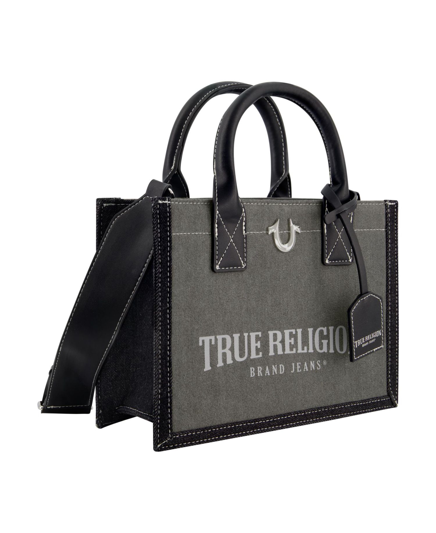 Modern Edge Denim Tote