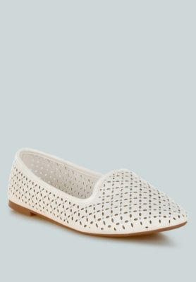 Womens Kyrie Cut Out Detail Ballerinas