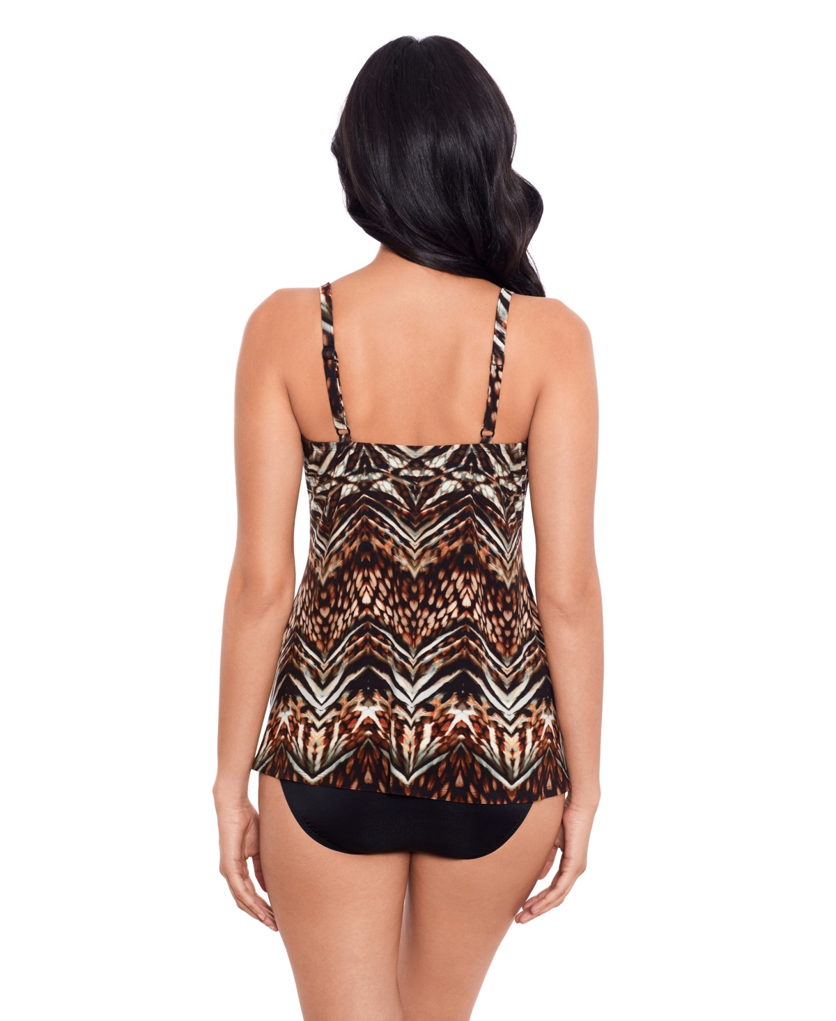 Miraclesuit Women'sGala Tankini Top - Tribal tigress