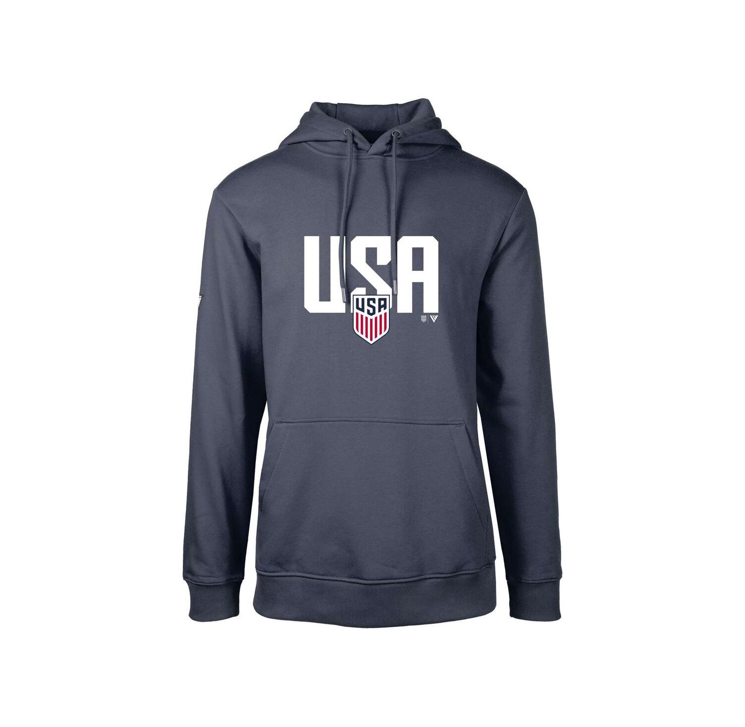Men's Navy USMNT Podium Mascot Pullover Hoodie