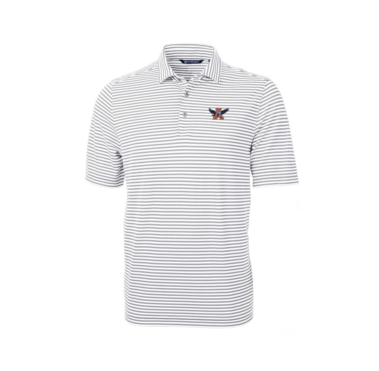 Men's Auburn Tigers Throwback Logo Virtue Eco Pique Stripe Polo