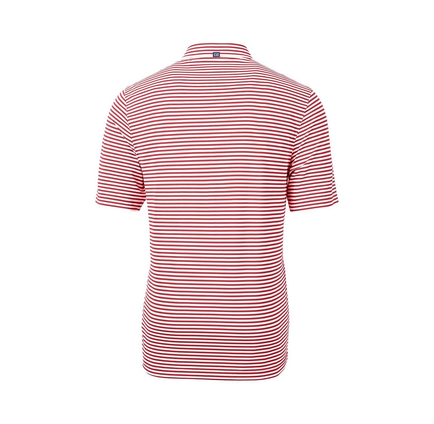 Men's Arkansas Razorbacks Throwback Logo Virtue Eco Pique Stripe Polo