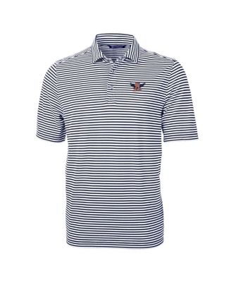 Men's Auburn Tigers Throwback Logo Virtue Eco Pique Stripe Polo