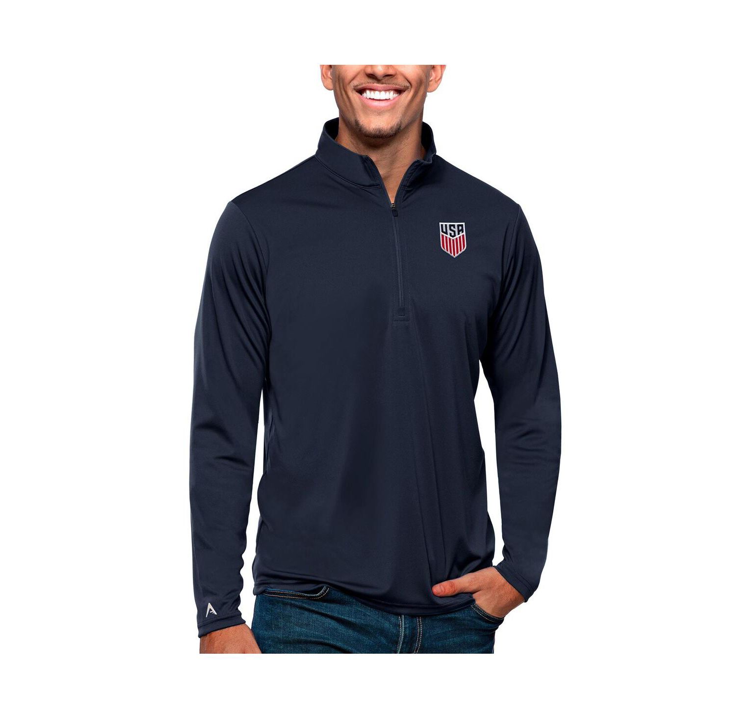 Men's USMNT Tribute Quarter-Zip Pullover Top