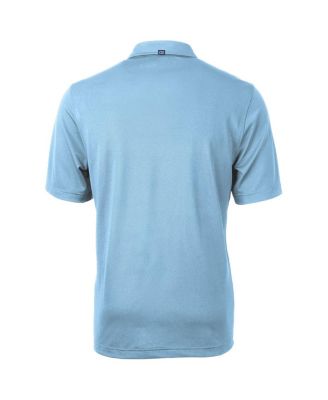 Men's Light Blue Tulane Green Wave Team Logo Virtue Eco Pique Polo