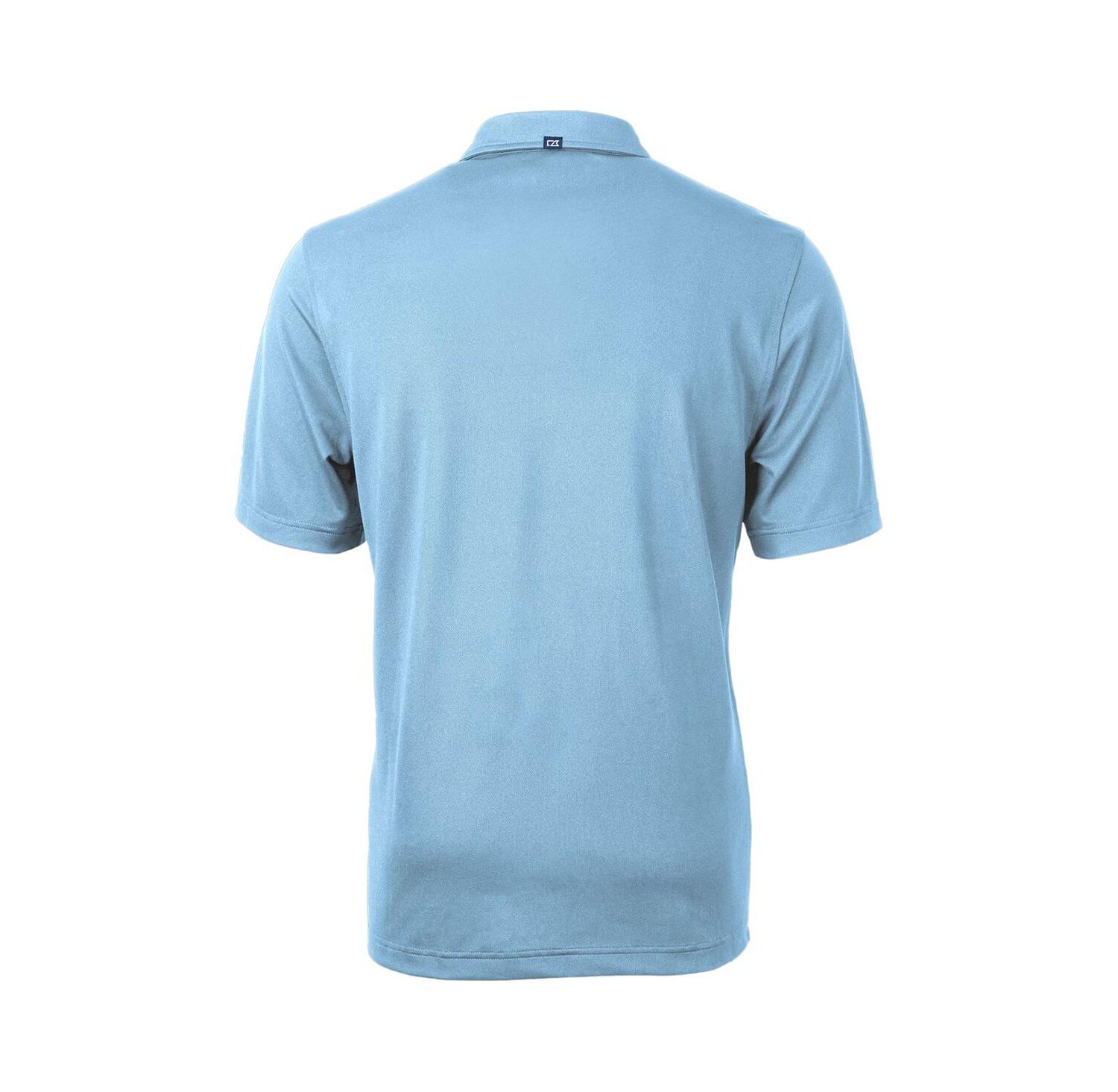 Men's Light Blue Tulane Green Wave Team Logo Virtue Eco Pique Polo