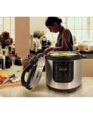 8 Quart Digital Pressure Cooker with 13 Pre-set Multi Function Features