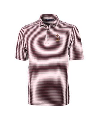 Men's Minnesota Golden Gophers Vault DryTec Virtue Eco Pique Stripe Polo