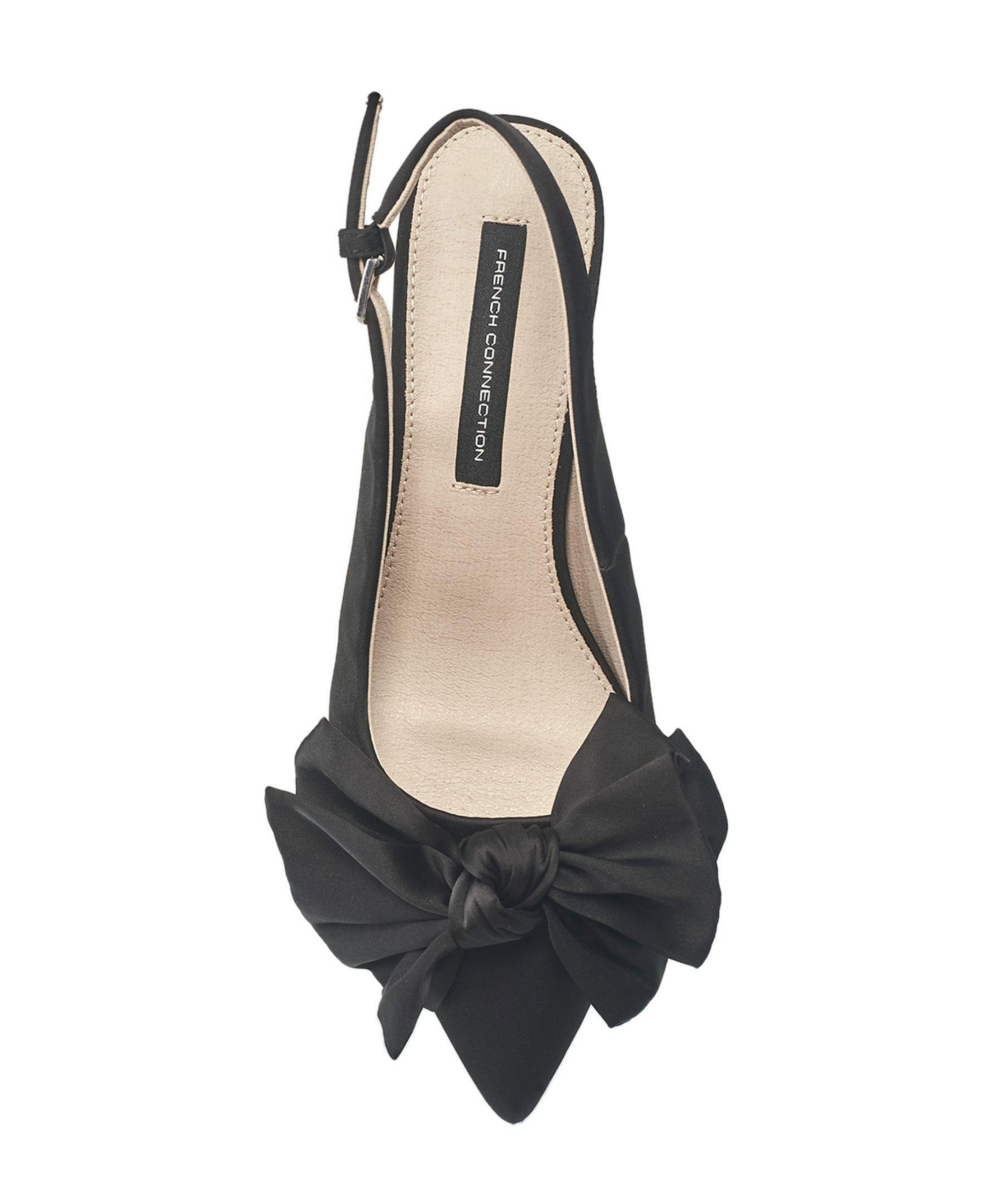 French Connection Ladies Quinnbow Slingback Kitten Heel