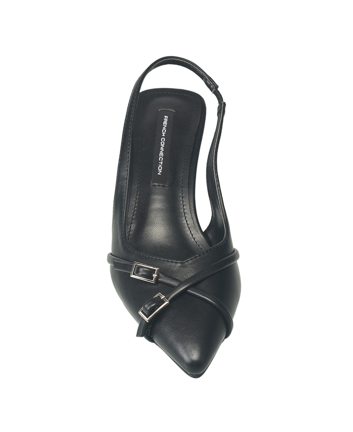 French Connection Women's Buckles Slingback Pumps