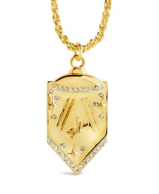 Beam Me Up Cubic Zirconia Pendant Necklace
