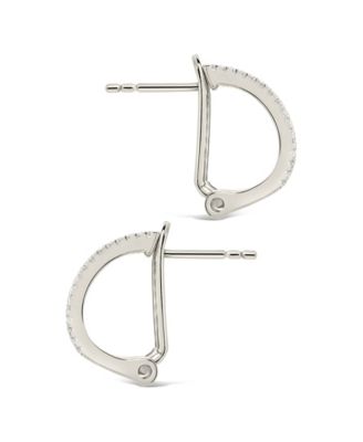 Serena Cubic Zirconia Hoop Earrings