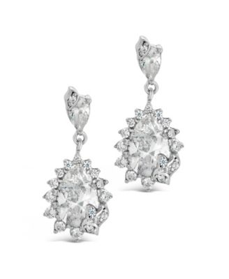 Sienna Cubic Zirconia Statement Stud Earrings