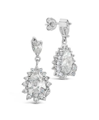 Sienna Cubic Zirconia Statement Stud Earrings