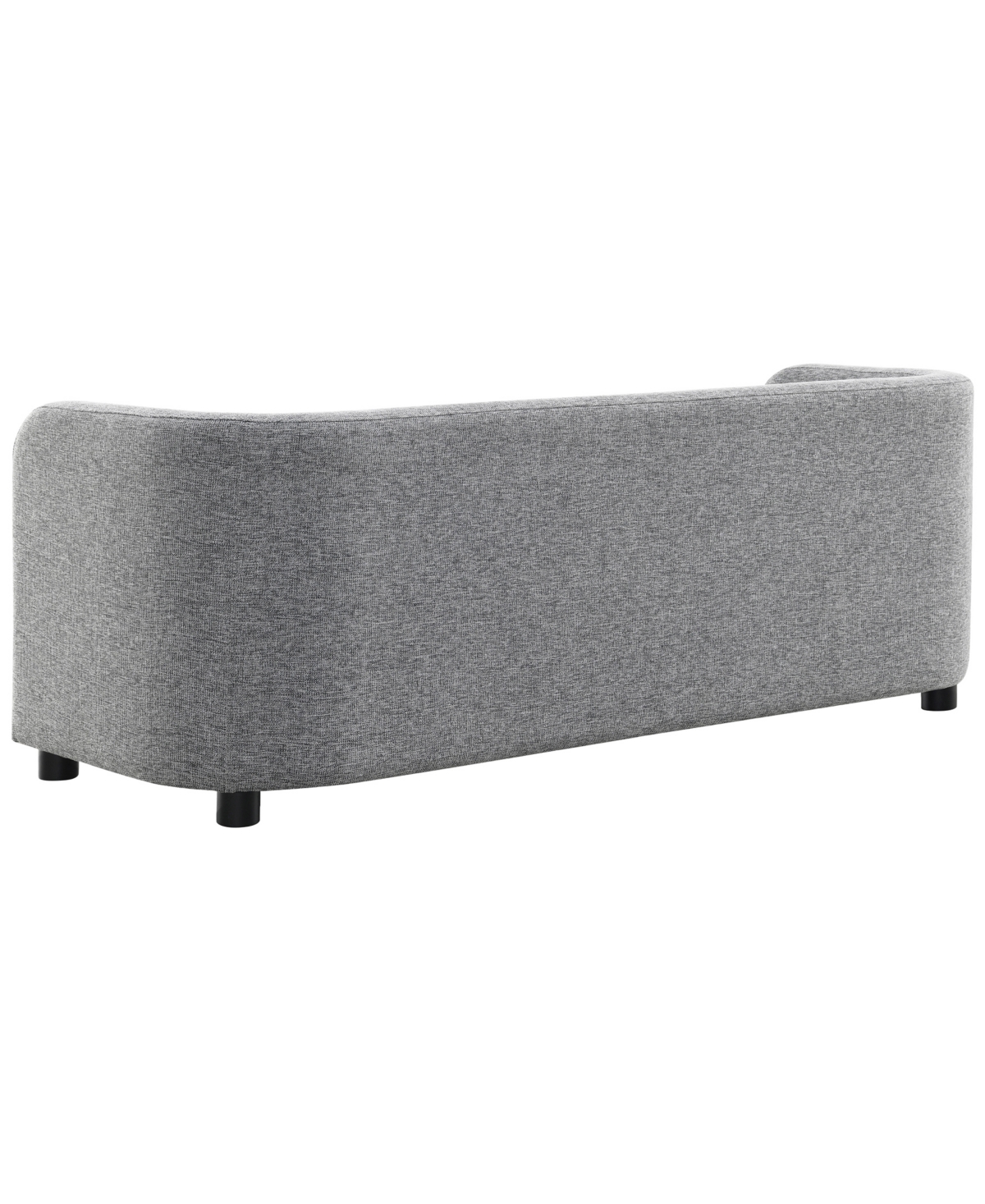Abbyson Living 23.3" Wood Hadley Storage Settee In Gray