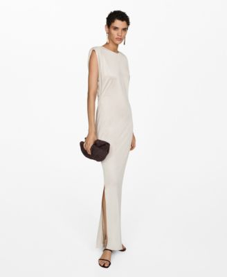 Mango Women's Knot Knitted Dress - Macy's