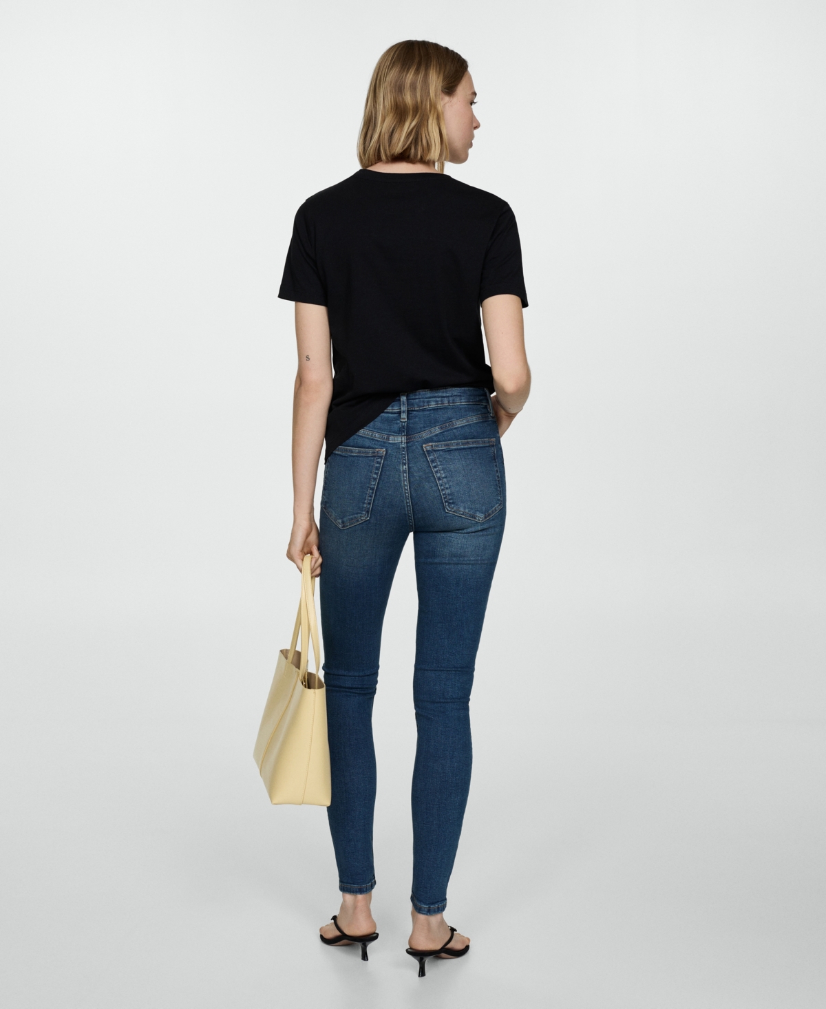 Mango Women's High-Rise Skinny Jeans