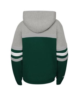 Big Boys and Girls Green Michigan State Spartans Head Coach Hoodie