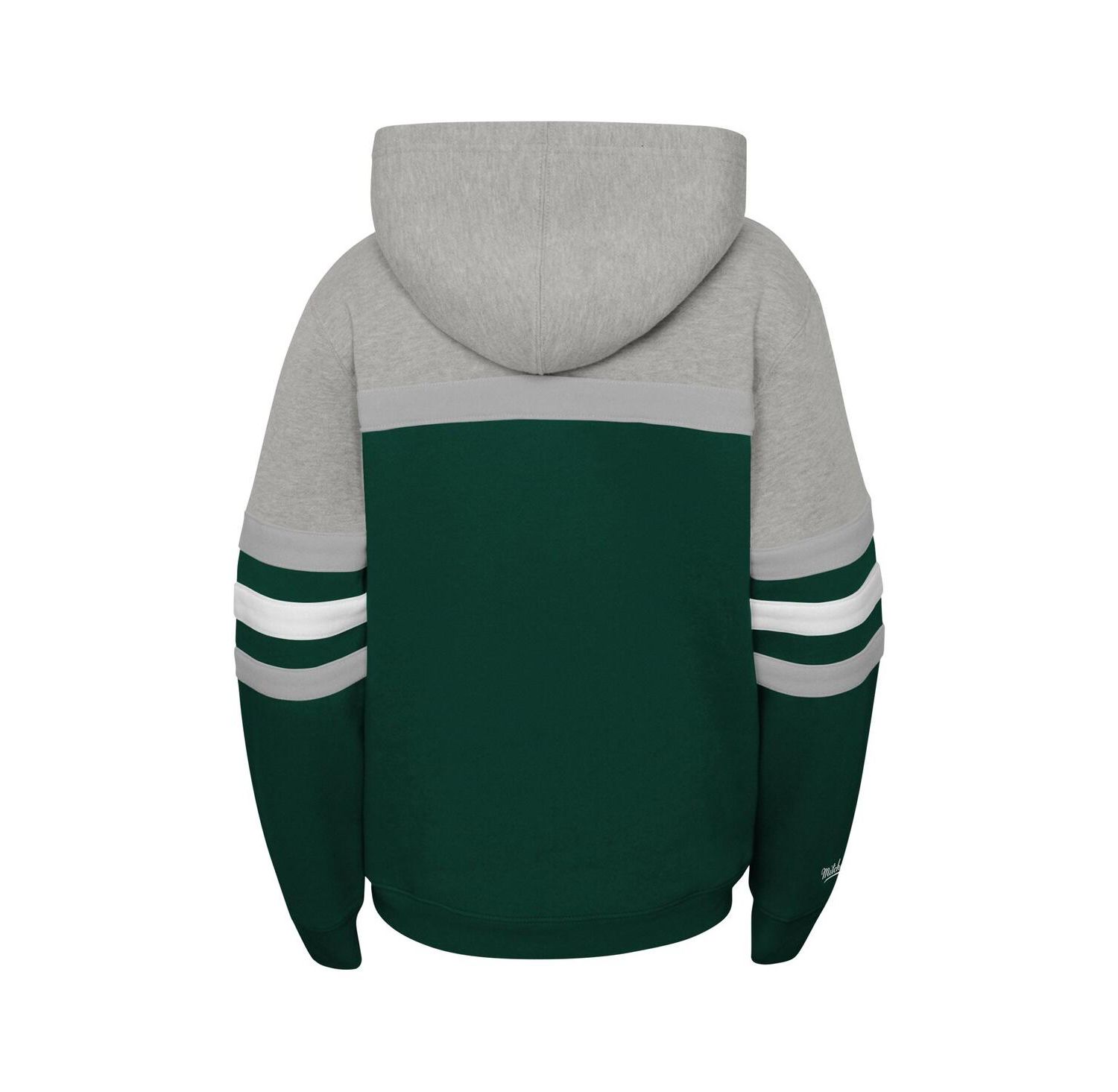 Big Boys and Girls Green Michigan State Spartans Head Coach Hoodie