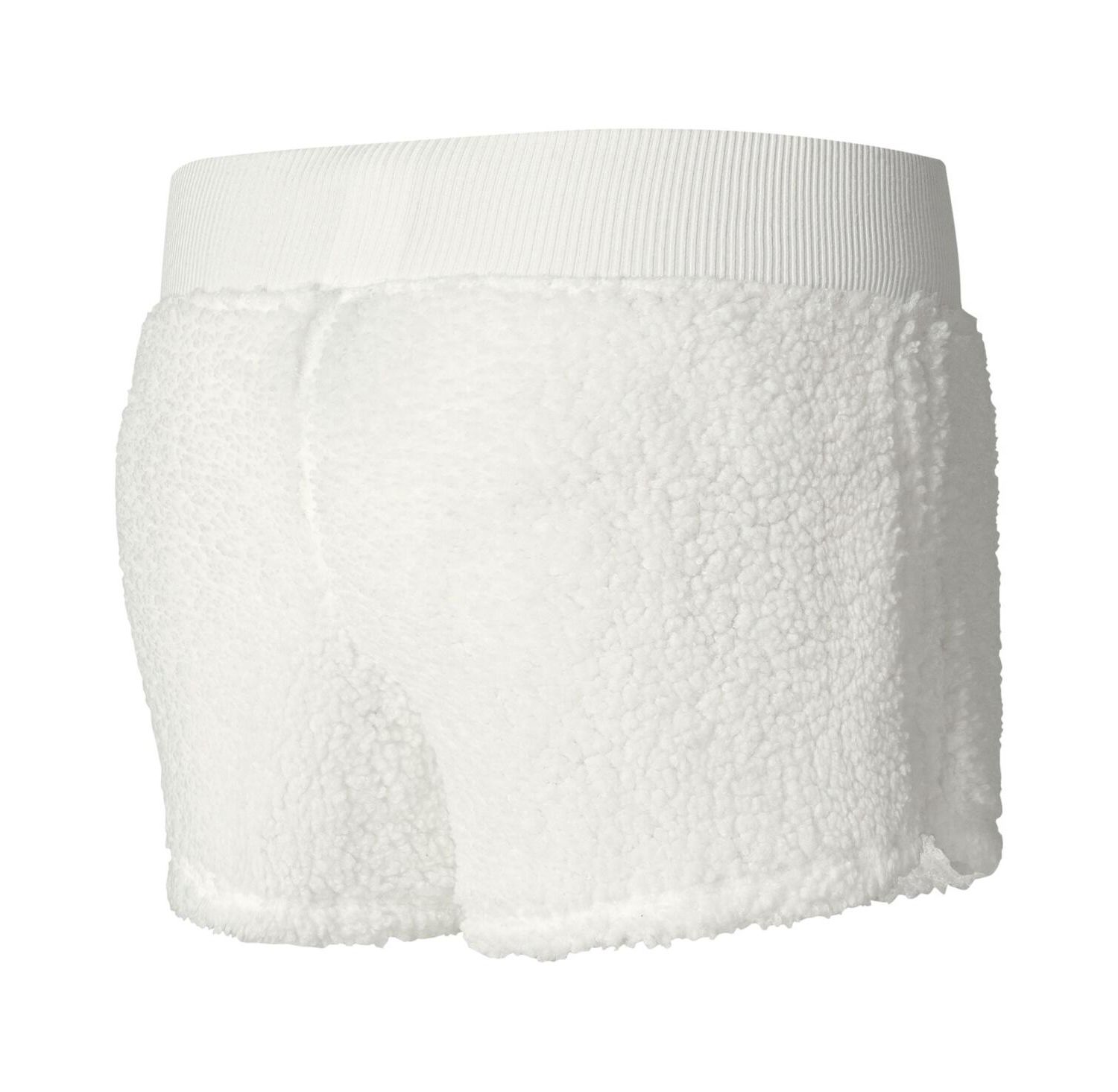 Women's Cream Brooklyn Nets Fluffy Long Sleeve Hoodie T-Shirt Shorts Sleep Set