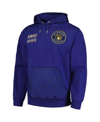 Men's Navy Milwaukee Brewers Team OG 2.0 Current Logo Pullover Hoodie