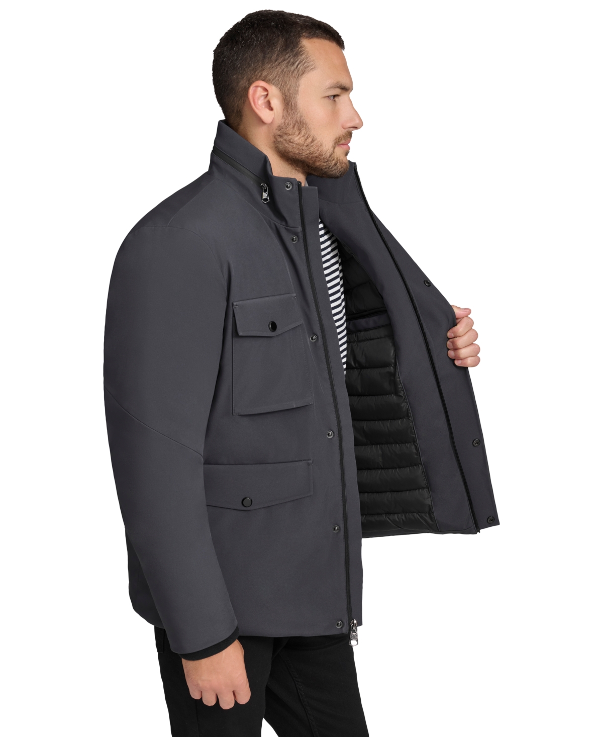 Calvin Klein Men's Technical Field Jacket