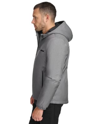 Men's Infinite Stretch Water-Resistant Hooded Jacket