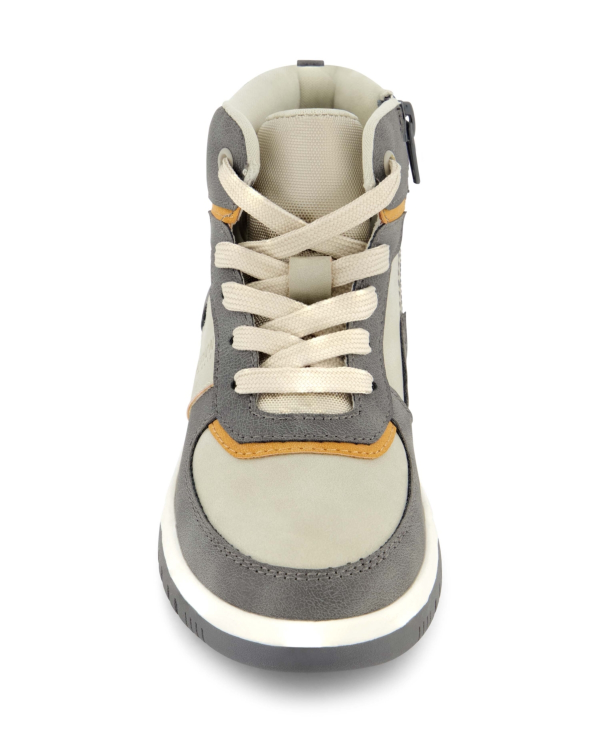 Kenneth Cole New York Little And Big Boys Cyril Amir High Top Sneakers In Grey